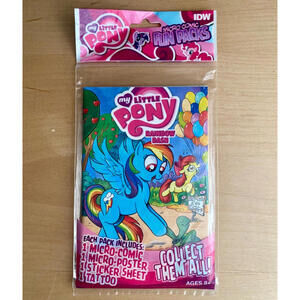 My Little Pony Micro-Series Rainbow Dash IDW Comics 2013 NIP New